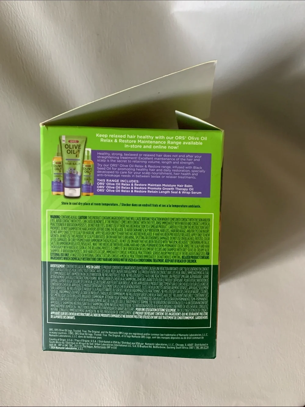 ORS Built-In Protection Full Application No Lye Hair Relaxer Normal, 11/28